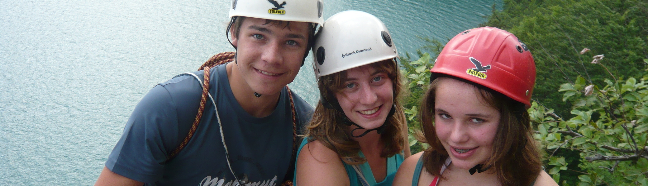 Beim Klettern am Wolfgangsee | © Drexler Magarete