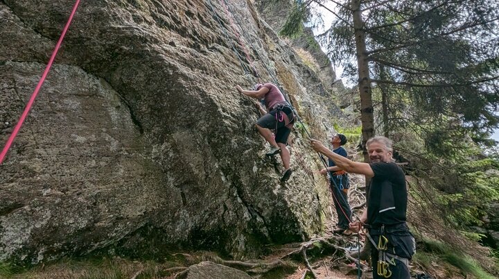 Kletterausfahrt zum Kaitersberg | © Able Ludwig