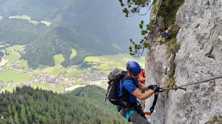 Klettersteig s'Schuastagangl | © Maier Georg